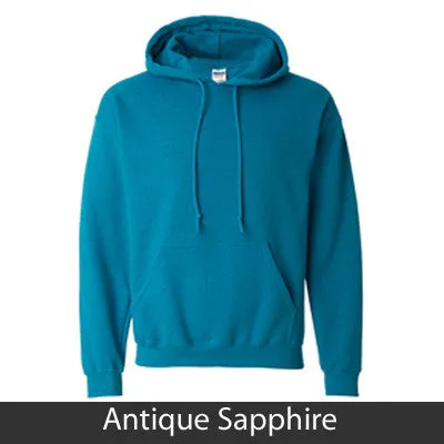 Alpha Gamma Delta Hooded Sweatshirt - Gildan 18500