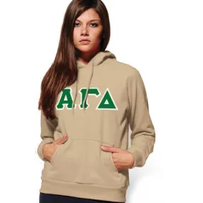 Alpha Gamma Delta Hooded Sweatshirt - Gildan 18500