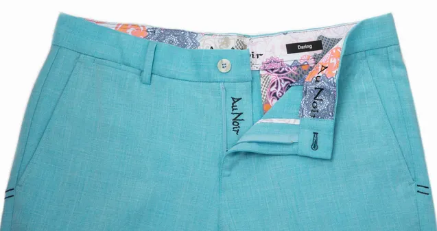 Au Noir Pants | WESSON-LANCASTER, Turquoise