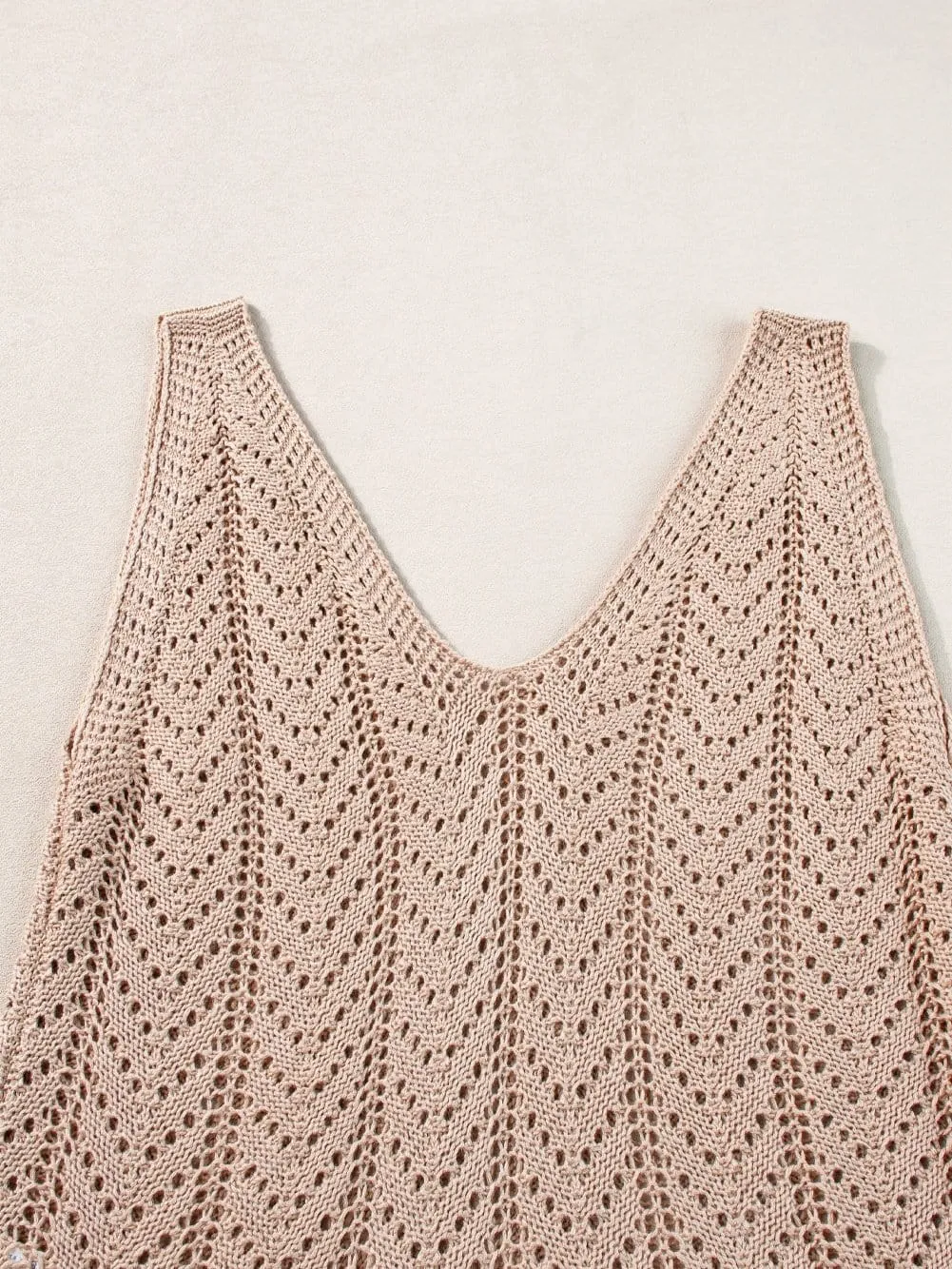 Beach Crochet Knit Tank