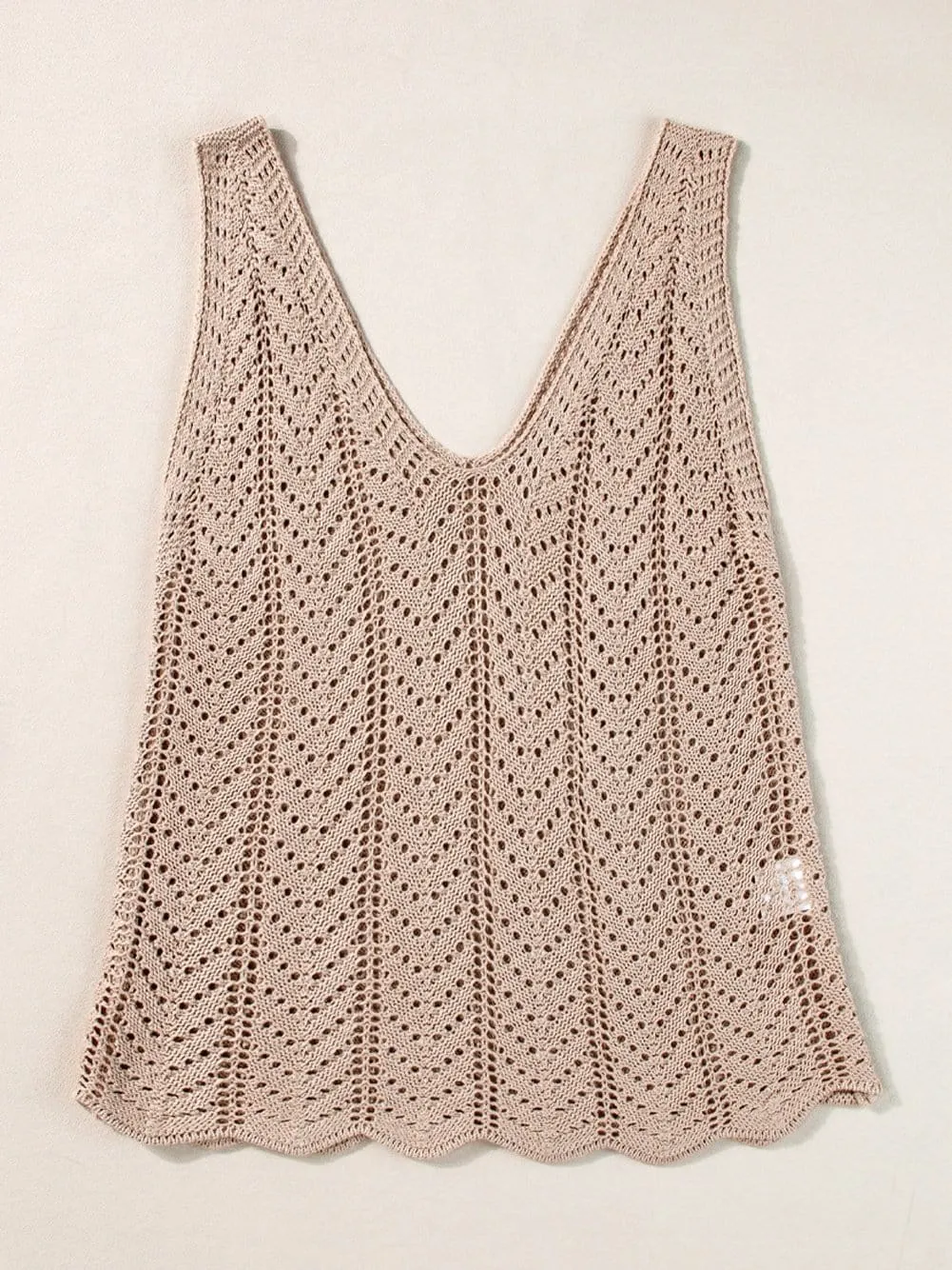 Beach Crochet Knit Tank