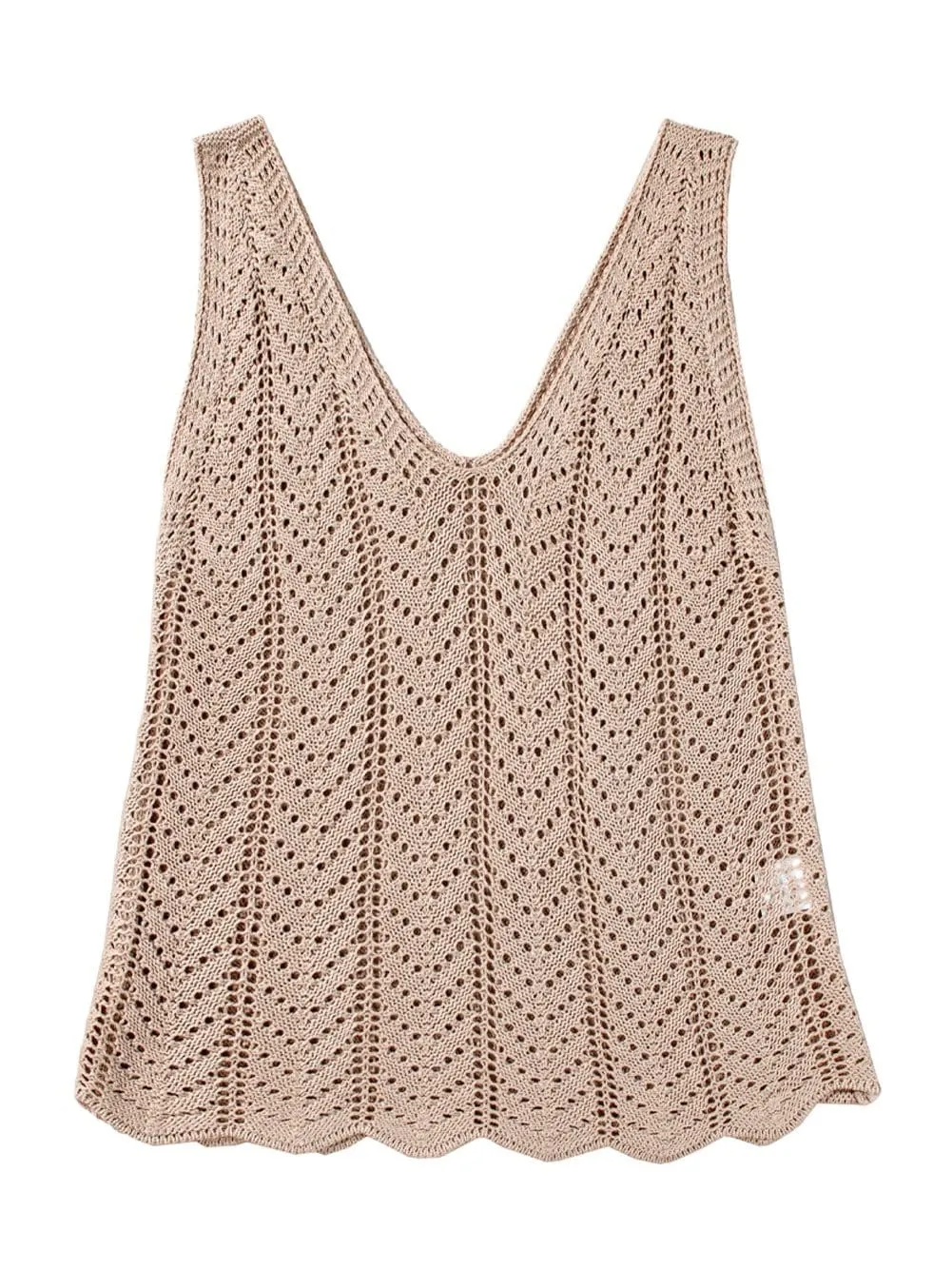 Beach Crochet Knit Tank