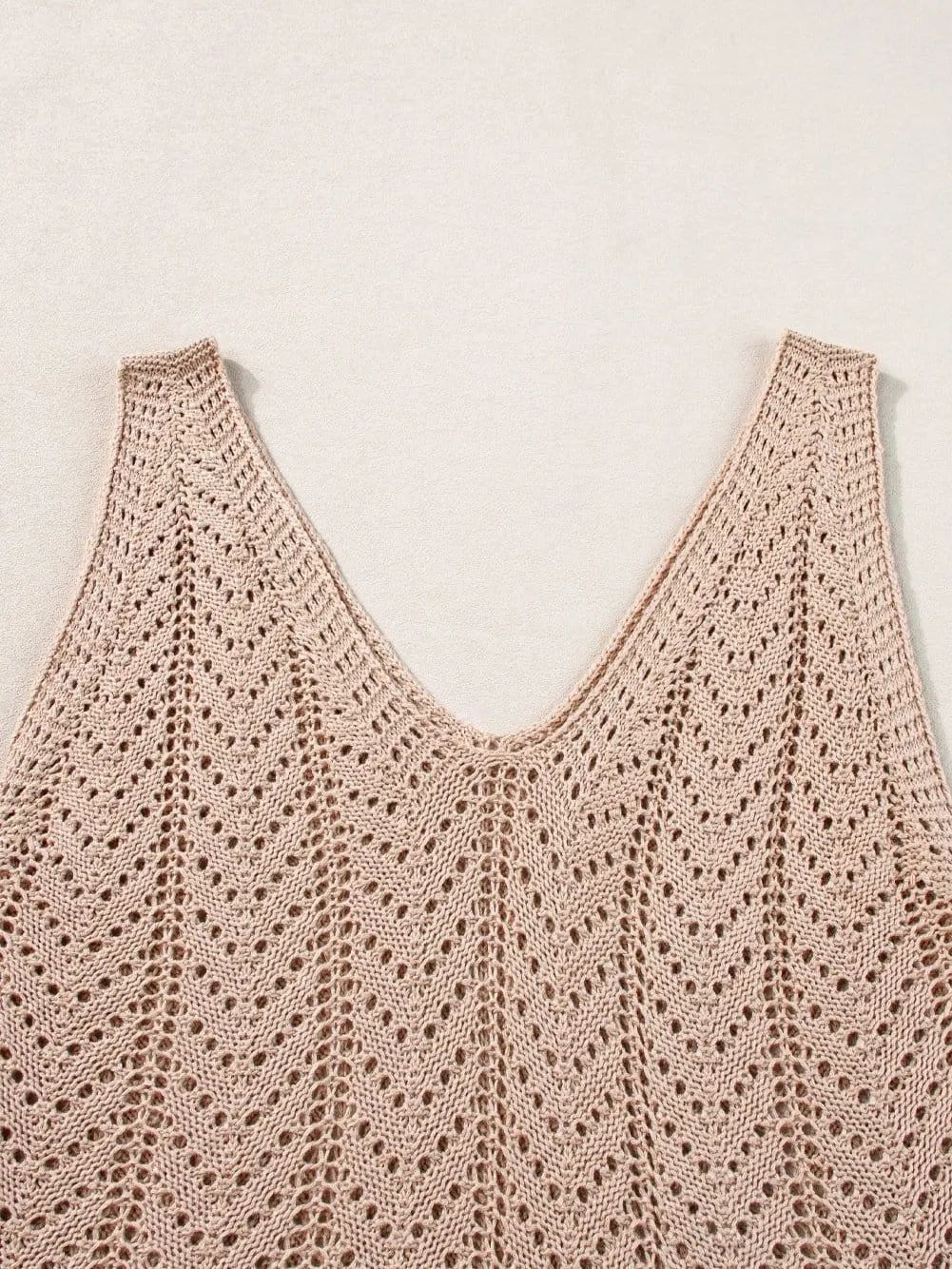 Beach Crochet Knit Tank