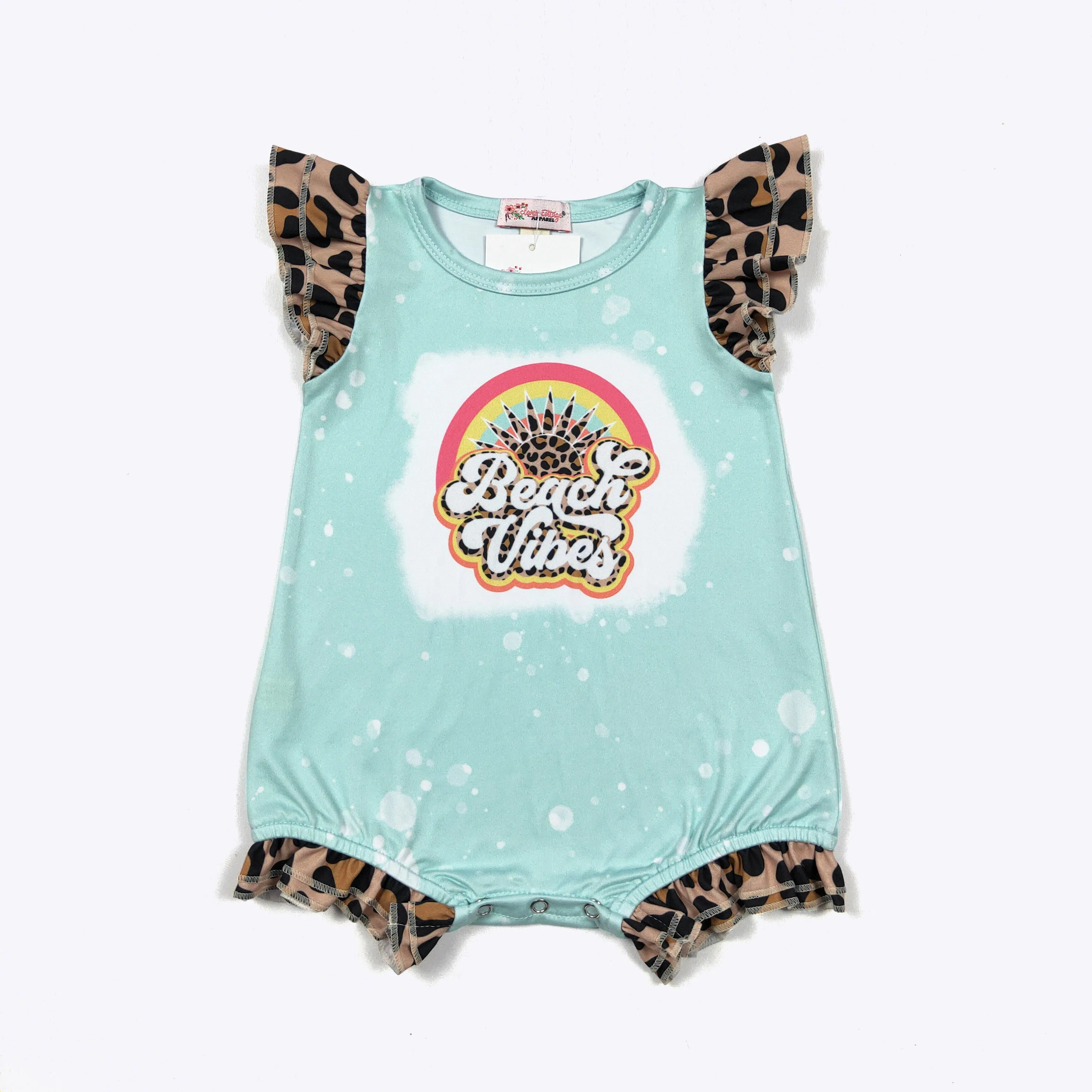 Beach Vibes Girl's Infant Romper