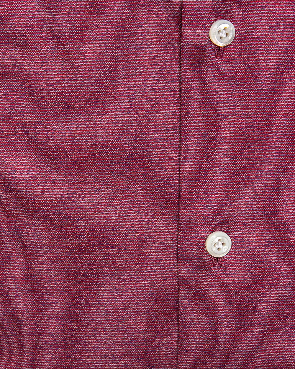 Berry Heather Micro Striped Knit Dress Shirt