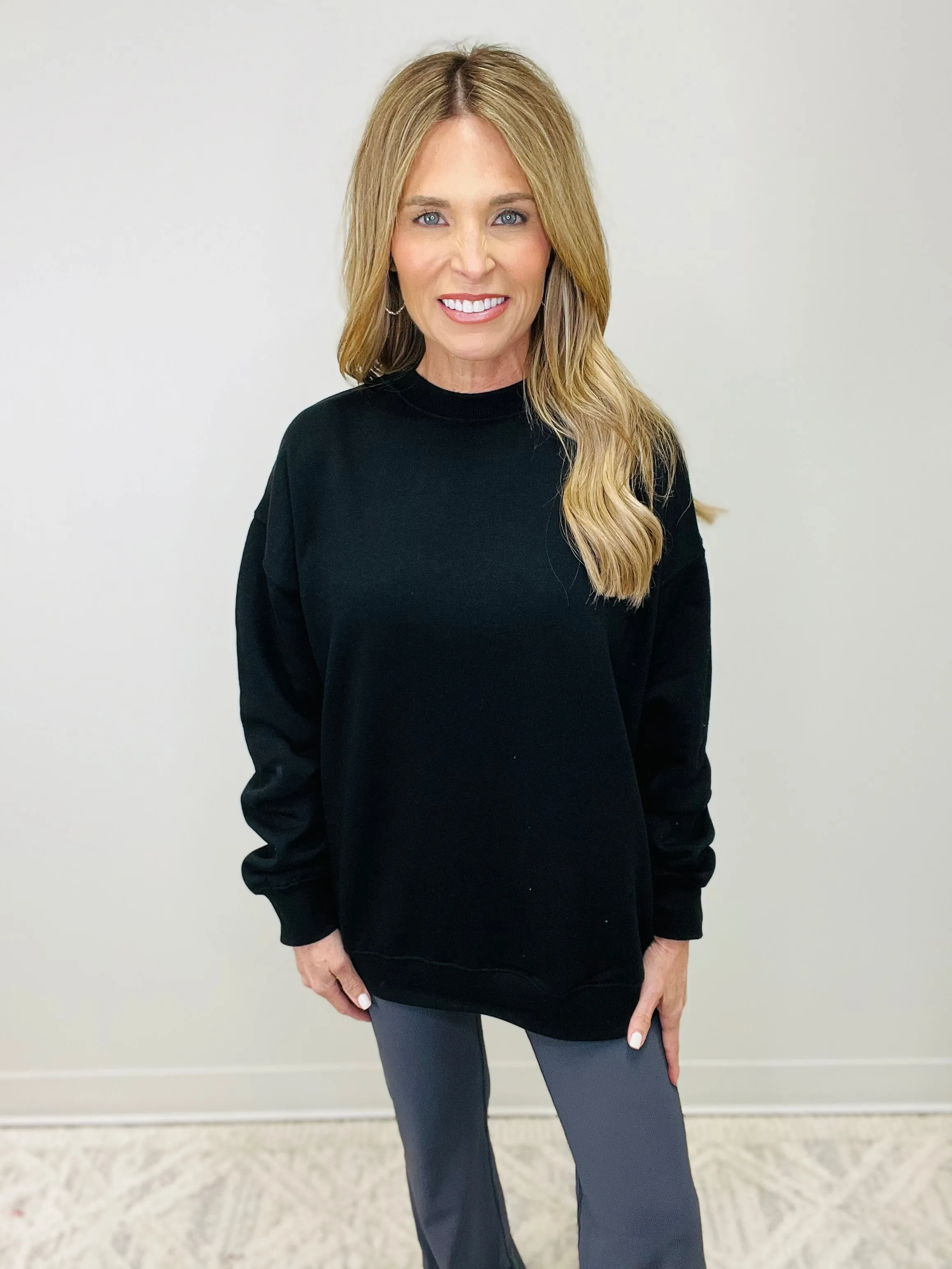 BLACK FLEECE SWEATSHIRT