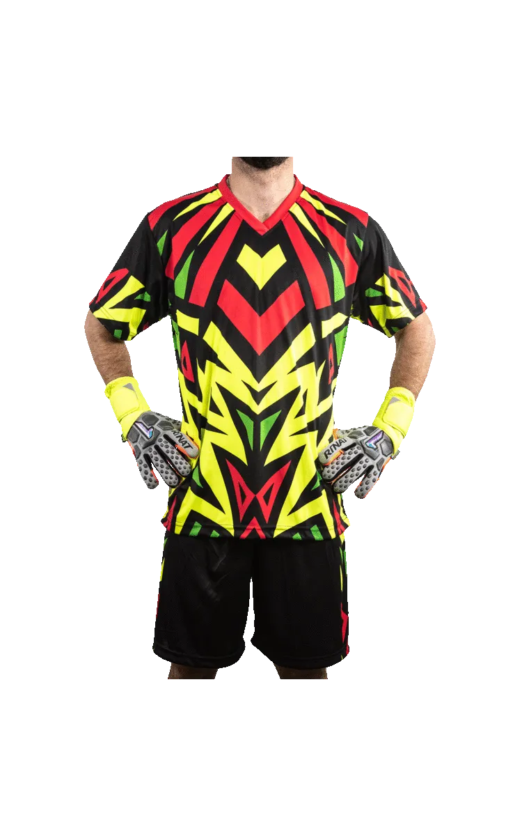 Brody III SS Short-Sleeve Goalkeeper Kit (Jersey Short Socks) Number Included