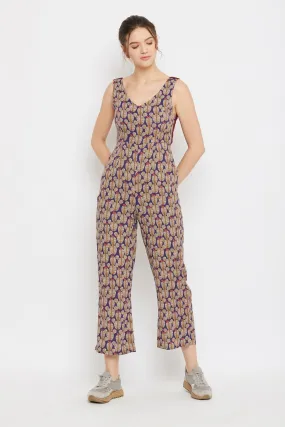 Caitlin Printed Jumpsuit