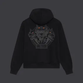 Cerberus Hoodie Black