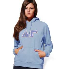 Delta Gamma Hooded Sweatshirt - G185 - TWILL