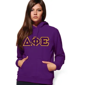 Delta Phi Epsilon Hooded Sweatshirt - G185 - TWILL