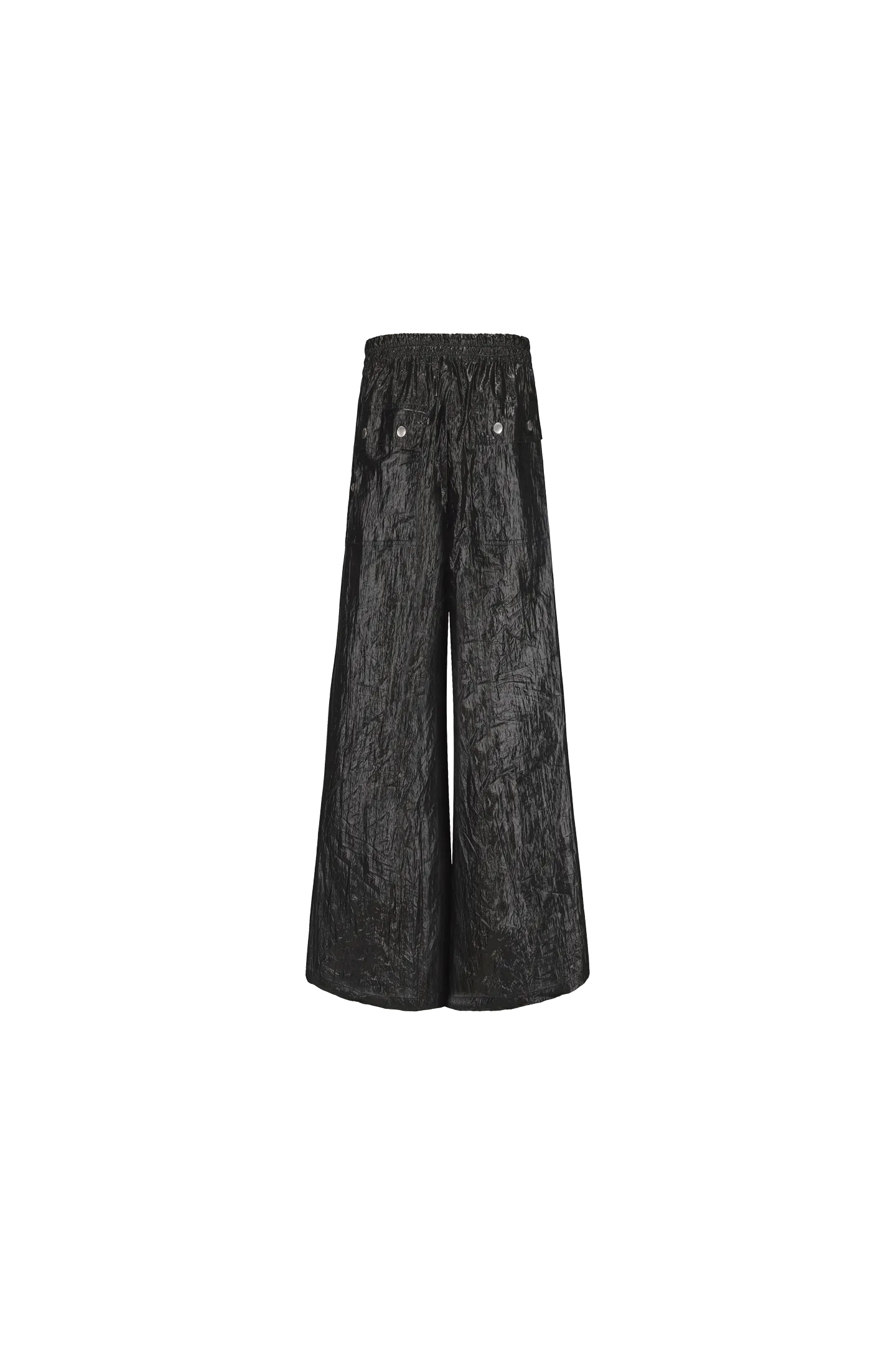 Disark Textured Pleated Wide-leg Pants