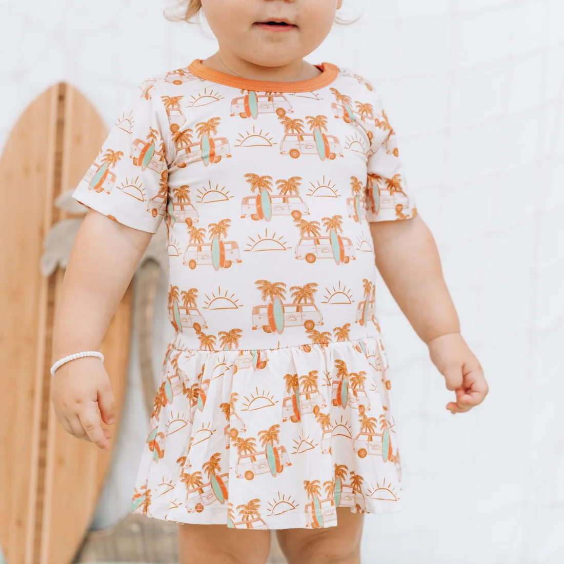 Dream Big Little Co Boho Summer Dream Bodysuit Dress