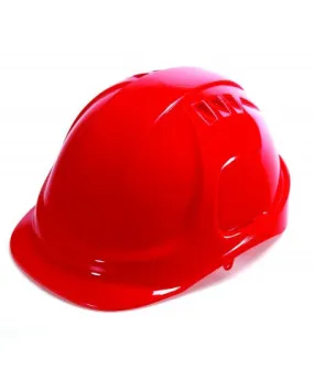 Durashell - Vented Cap Style Hard Hat - Red