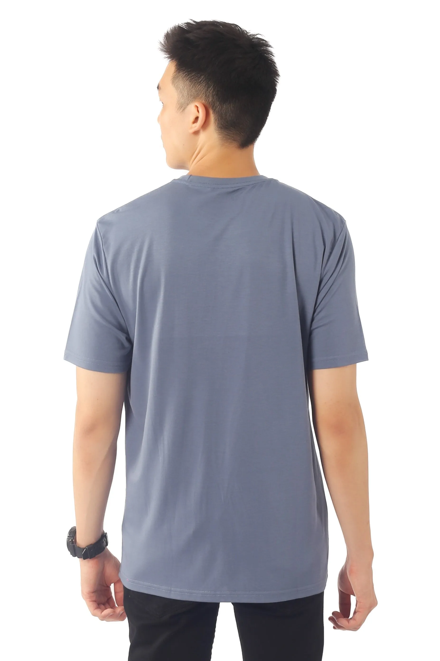 EXHAUST ROUND NECK T SHIRT [FREE CUT] 1595