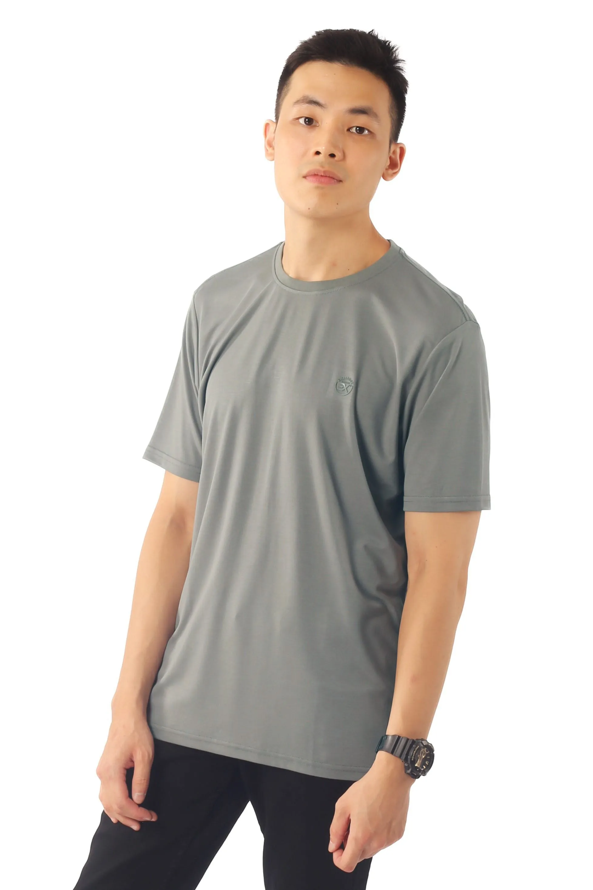 EXHAUST ROUND NECK T SHIRT [FREE CUT] 1595