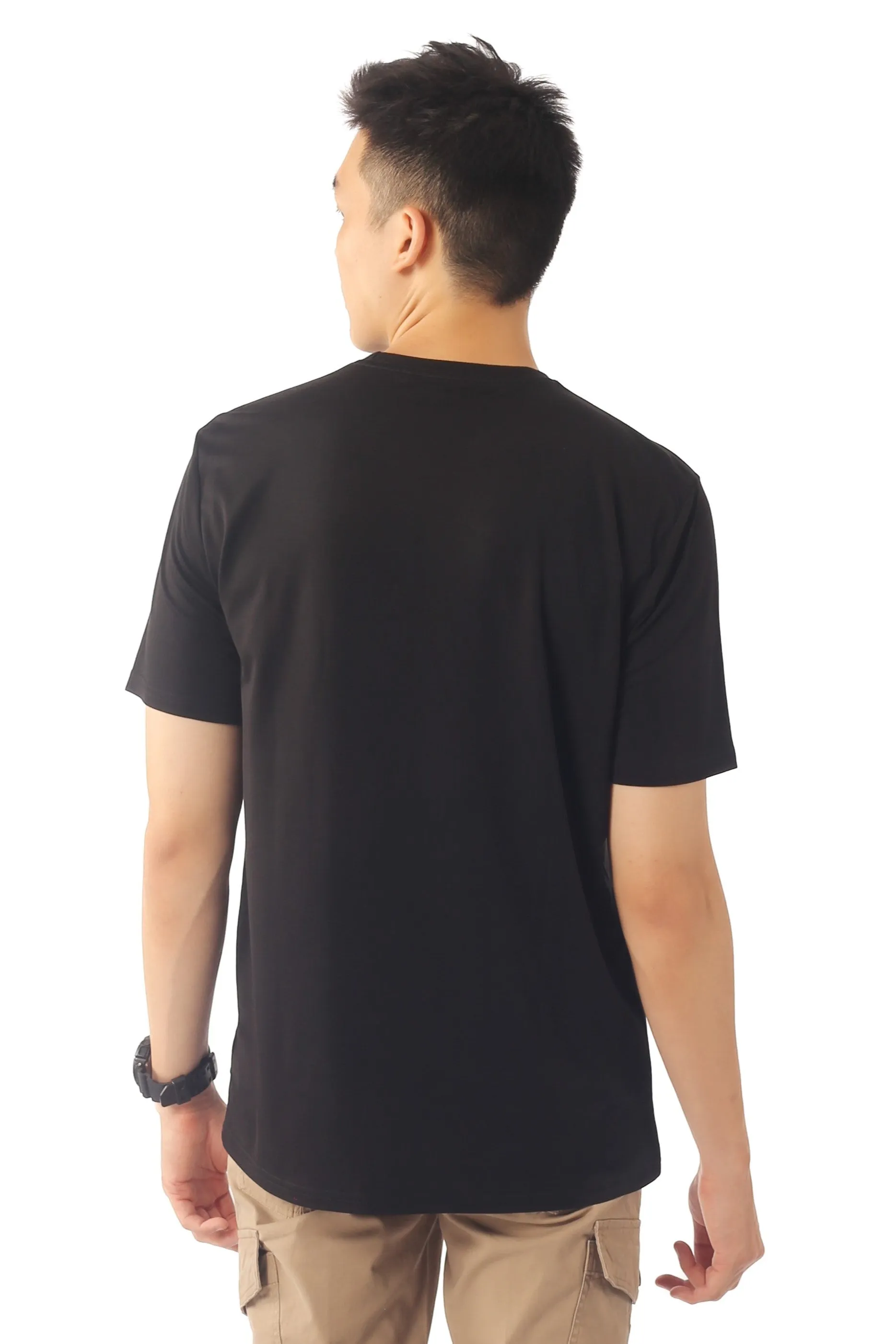 EXHAUST ROUND NECK T SHIRT [FREE CUT] 1595