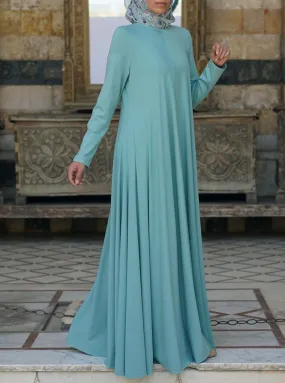 Flared Jersey Maxi Abaya