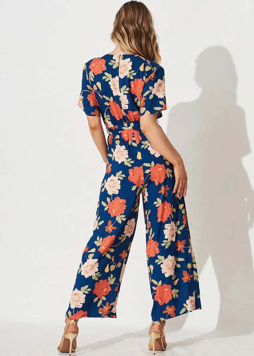 Floral Jumpsuit