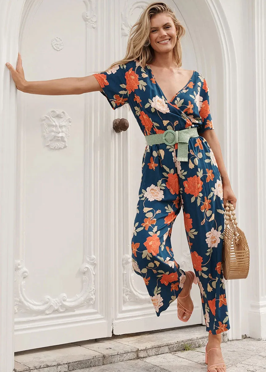 Floral Jumpsuit