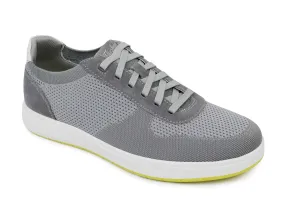 Florsheim 35548  Young Men's Shoe - Knit 6-Eye Lace To Toe Sneaker - Grey