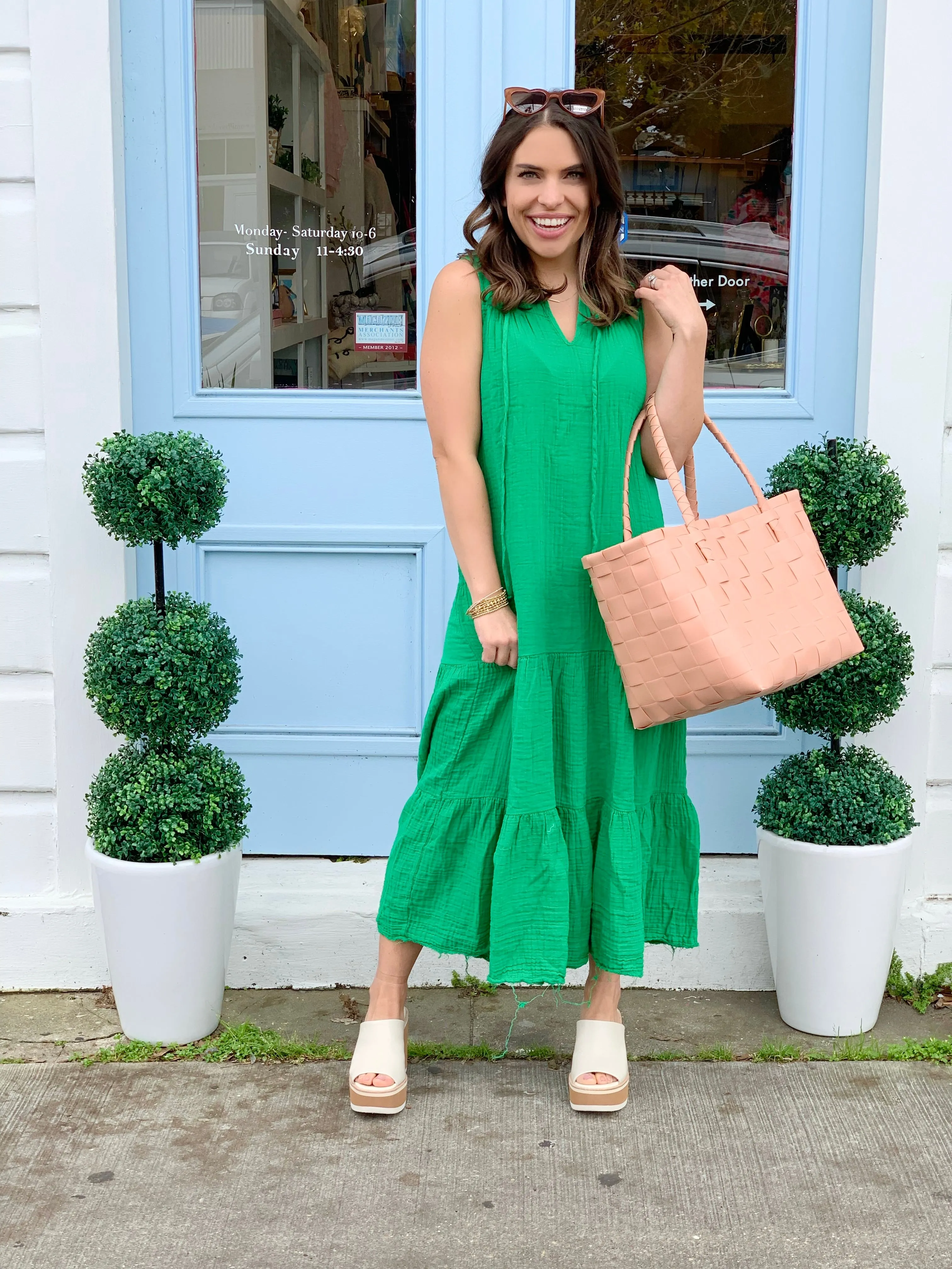 Green Layer Dress