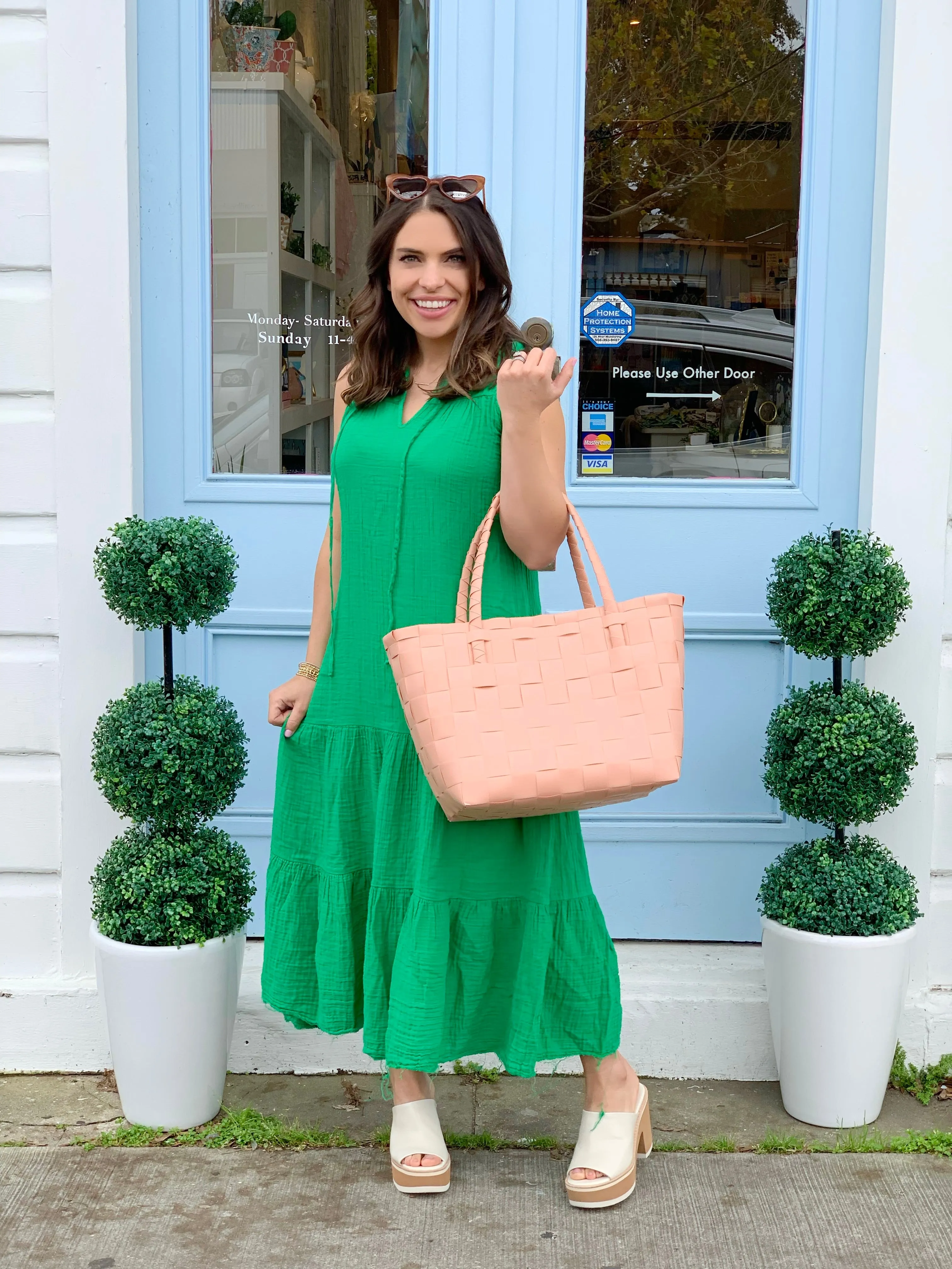 Green Layer Dress