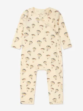 Konges Sløjd Baby Organic Cotton Romper in Cream