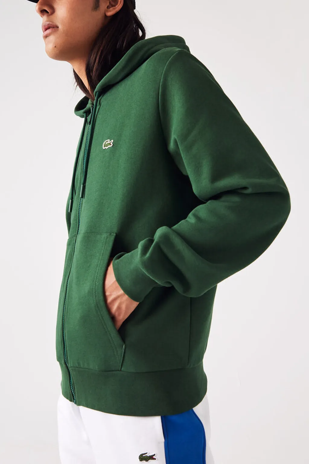 Lacoste - Kangaroo Pocket Fleece Sweatshirt