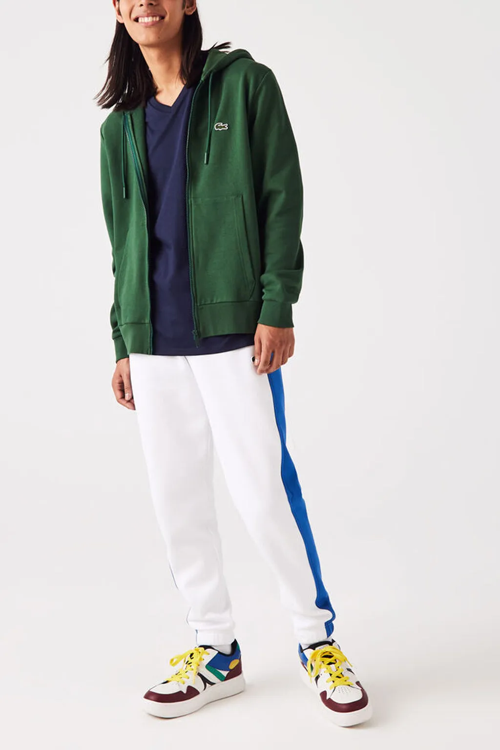 Lacoste - Kangaroo Pocket Fleece Sweatshirt