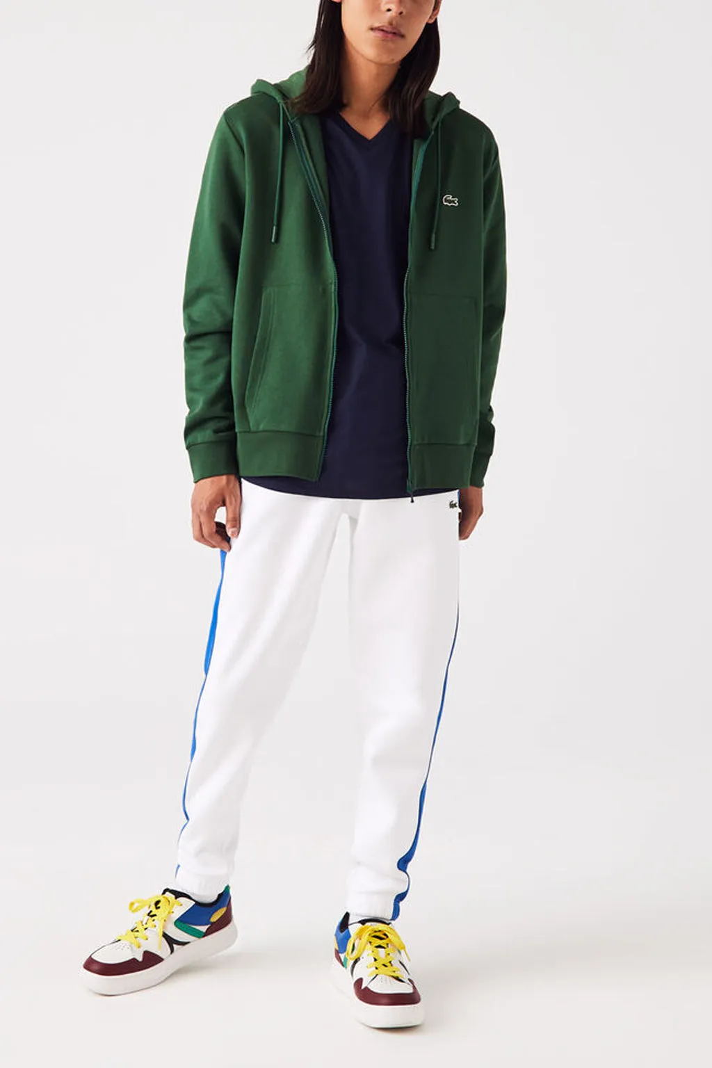 Lacoste - Kangaroo Pocket Fleece Sweatshirt