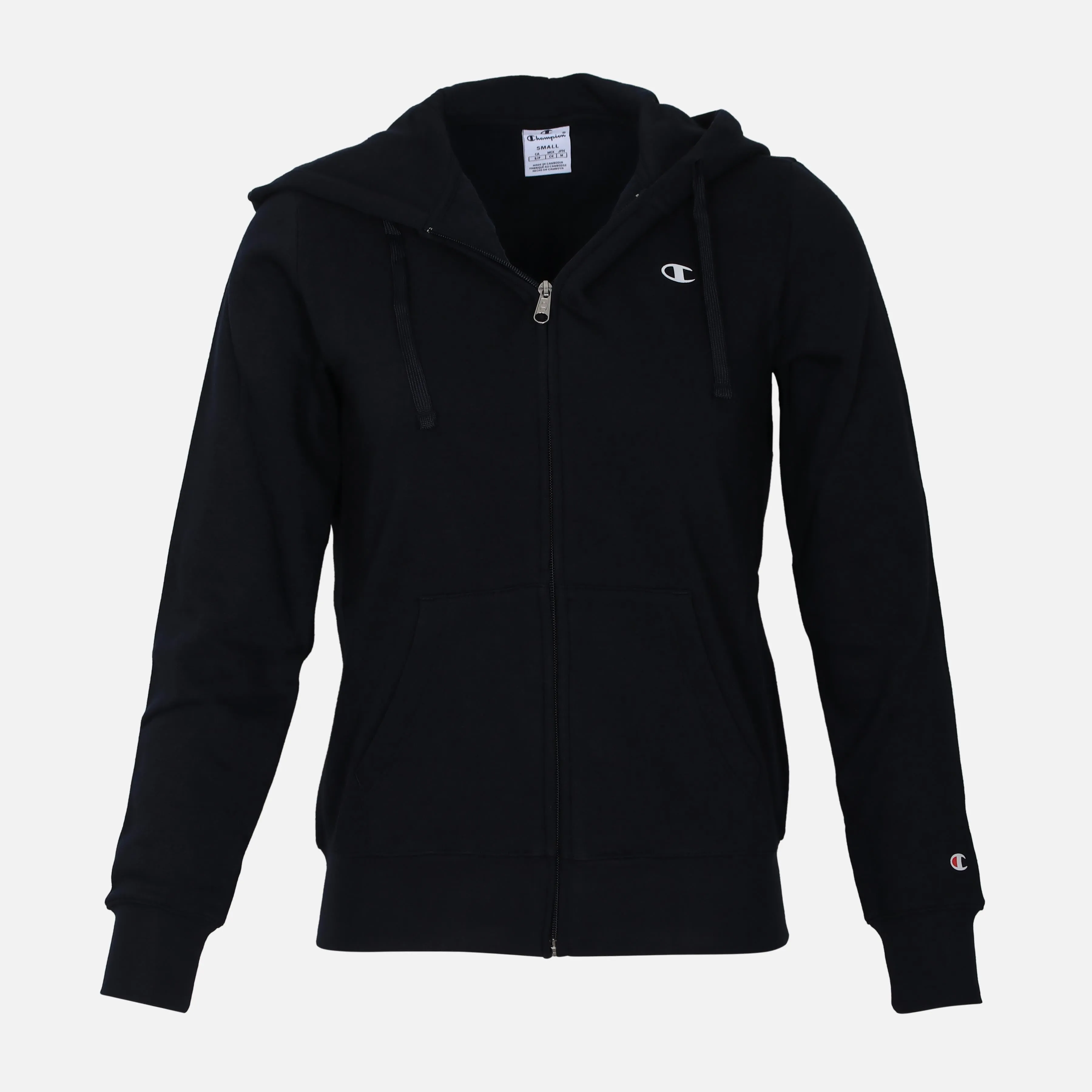 LADIES HOODED FULL ZIP SWEATSHIRT