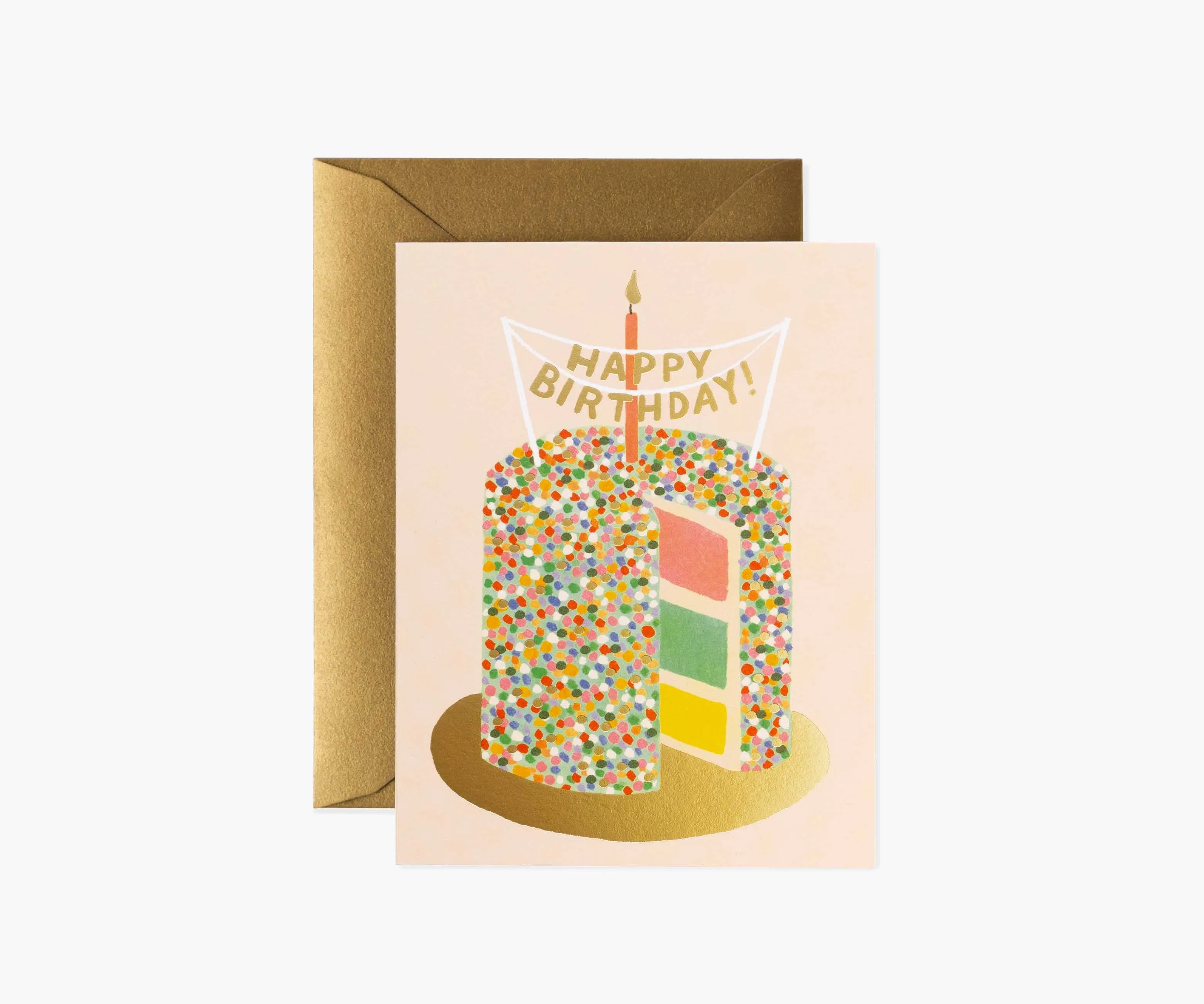 Layer Cake Birthday Card