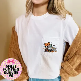 Magical Halloween Friends Pocket Shirt