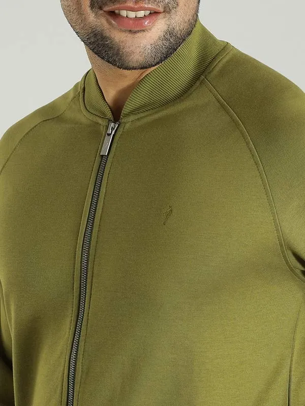 Men Solid Regular Sweatshirt