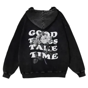 Mens Vintage Good Time Hoodies