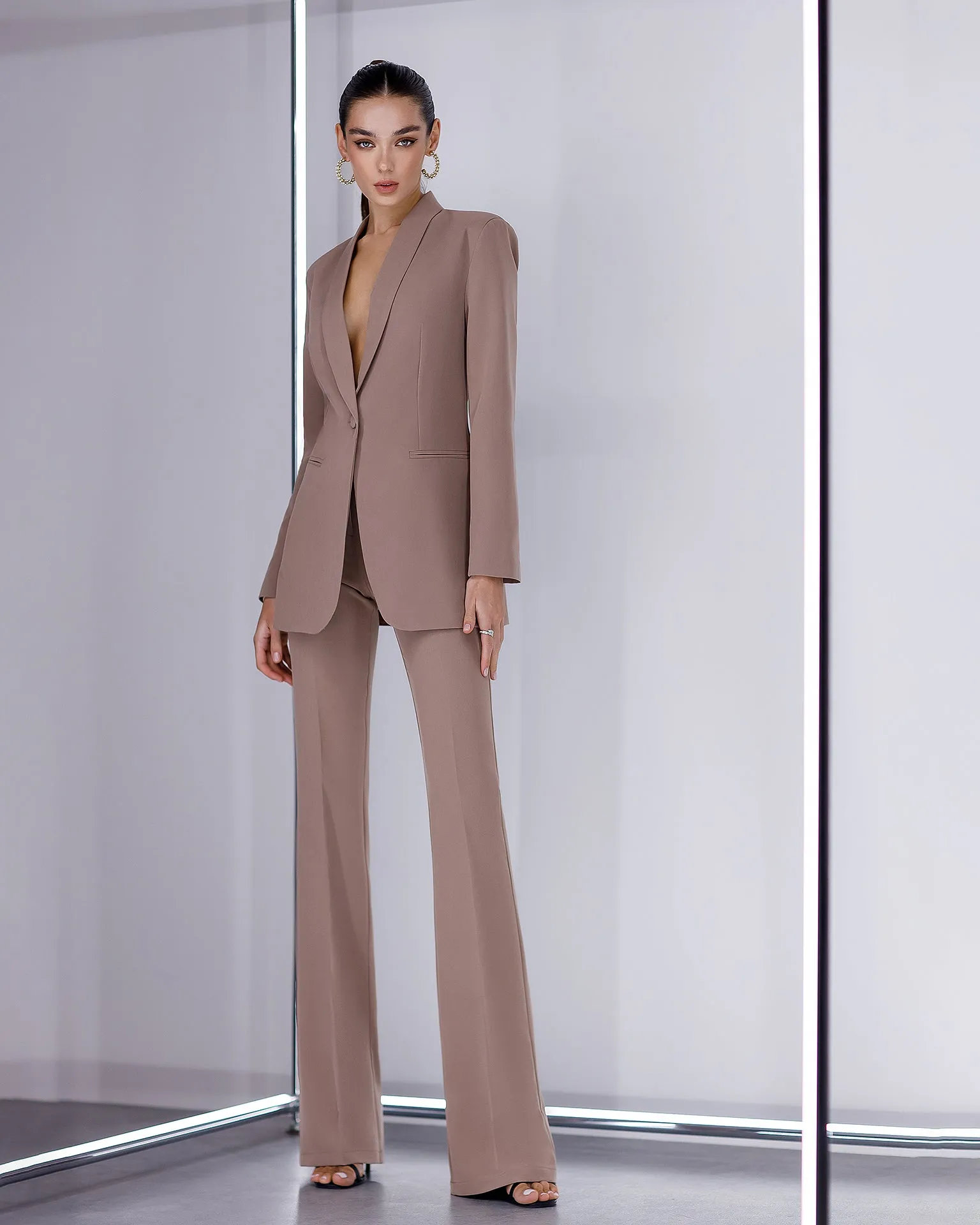 Mocco Shawl Lapel Suit 2-Piece