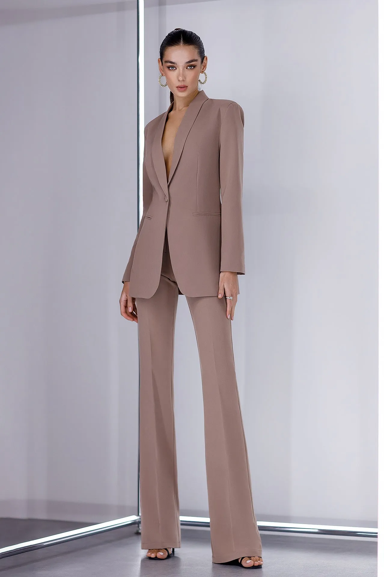 Mocco Shawl Lapel Suit 2-Piece