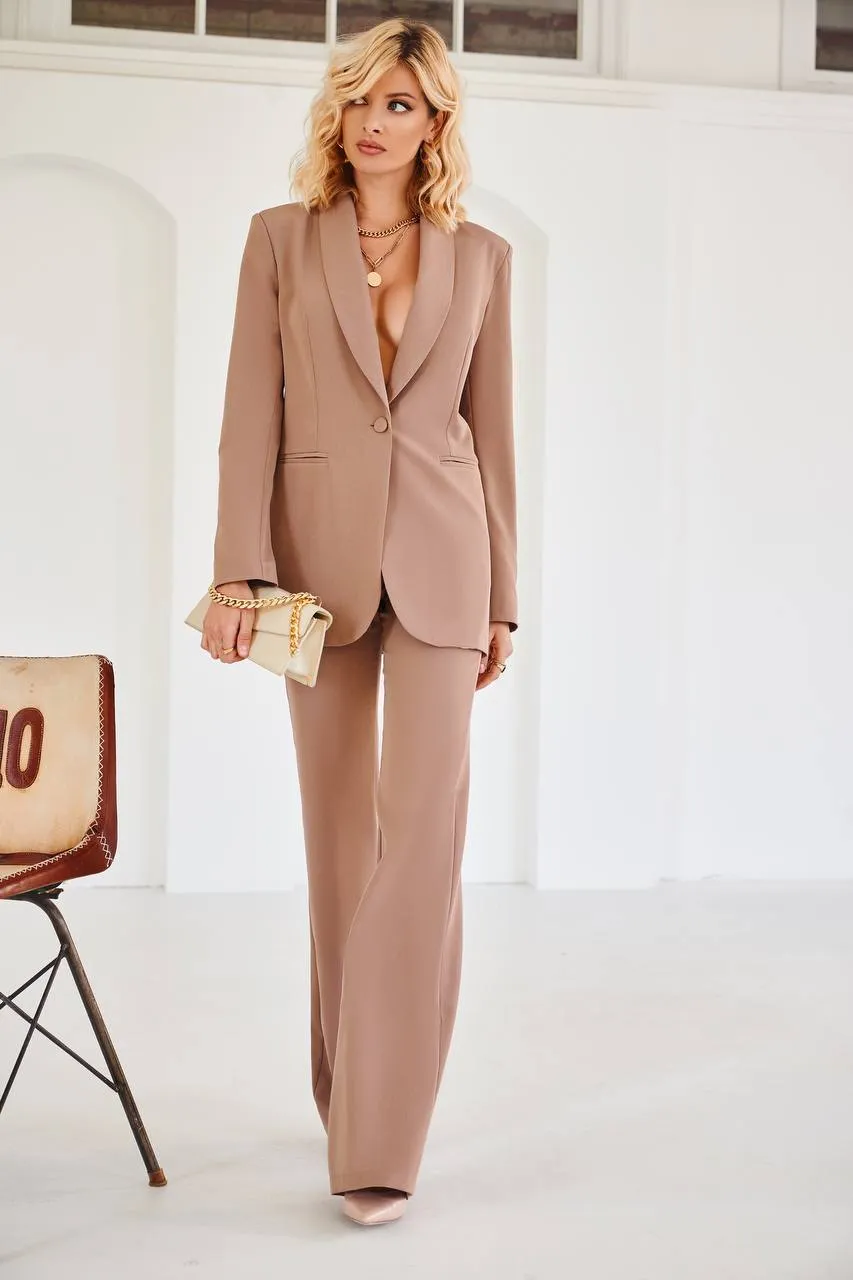 Mocco Shawl Lapel Suit 2-Piece