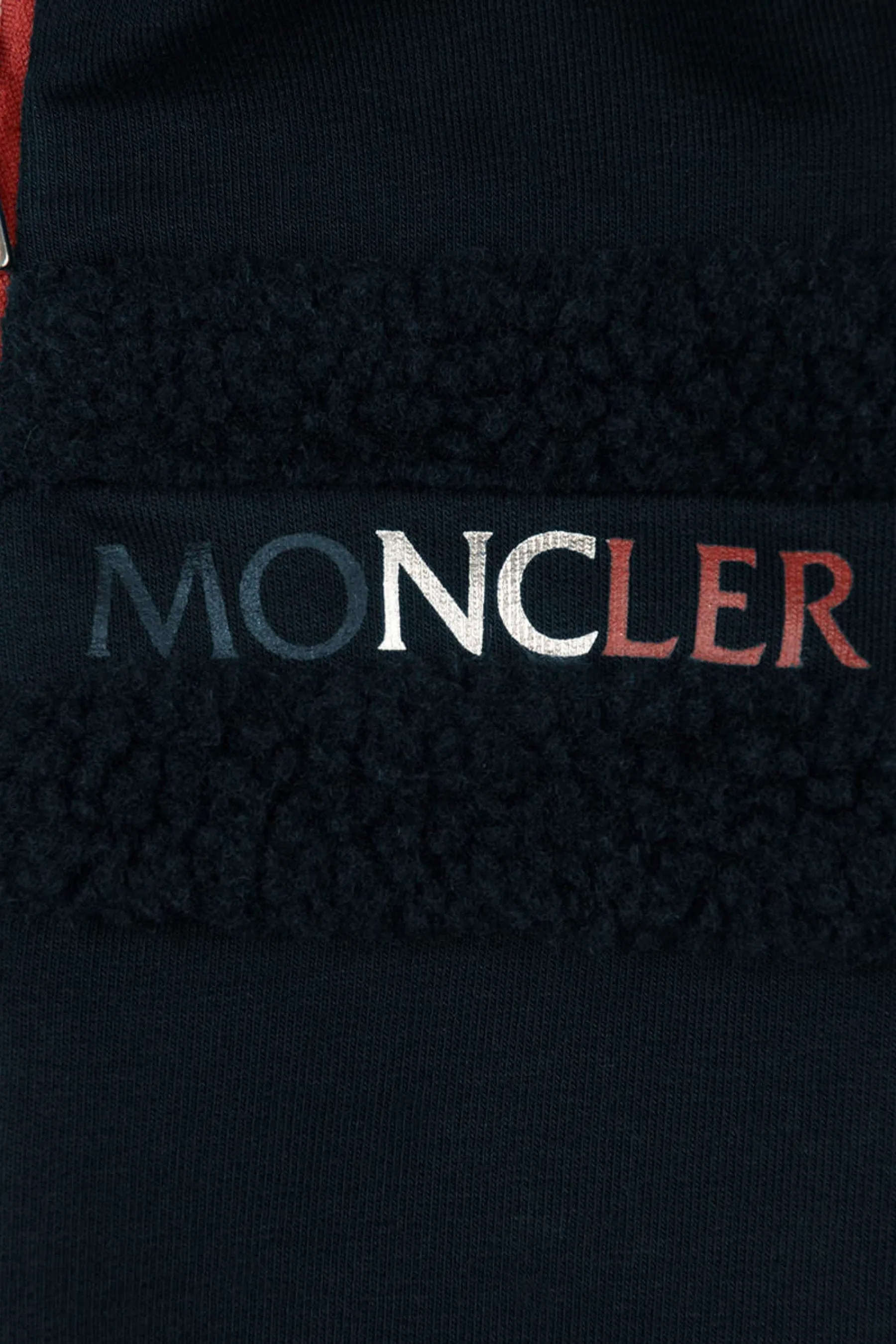 Moncler Baby Boys Navy Cotton Logo Romper