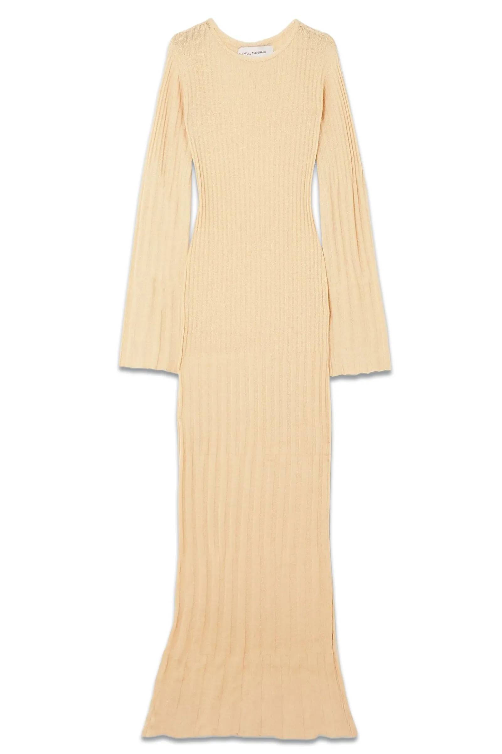   Net Sustain Serafia Ribbed-knit Maxi Dress