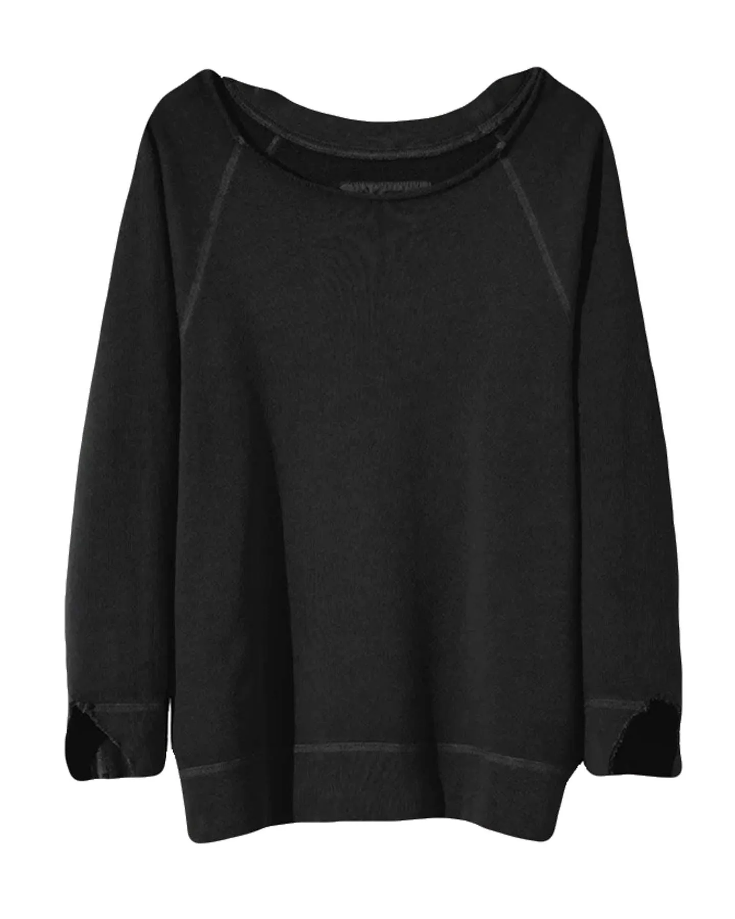 Nili Lotan Luka Scoop Neck Sweatshirt