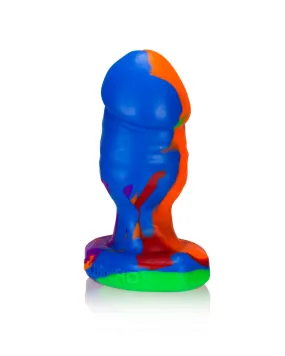 Oxballs Honcho 5 Inch Rainbow Silicone Veiny Butt Plug