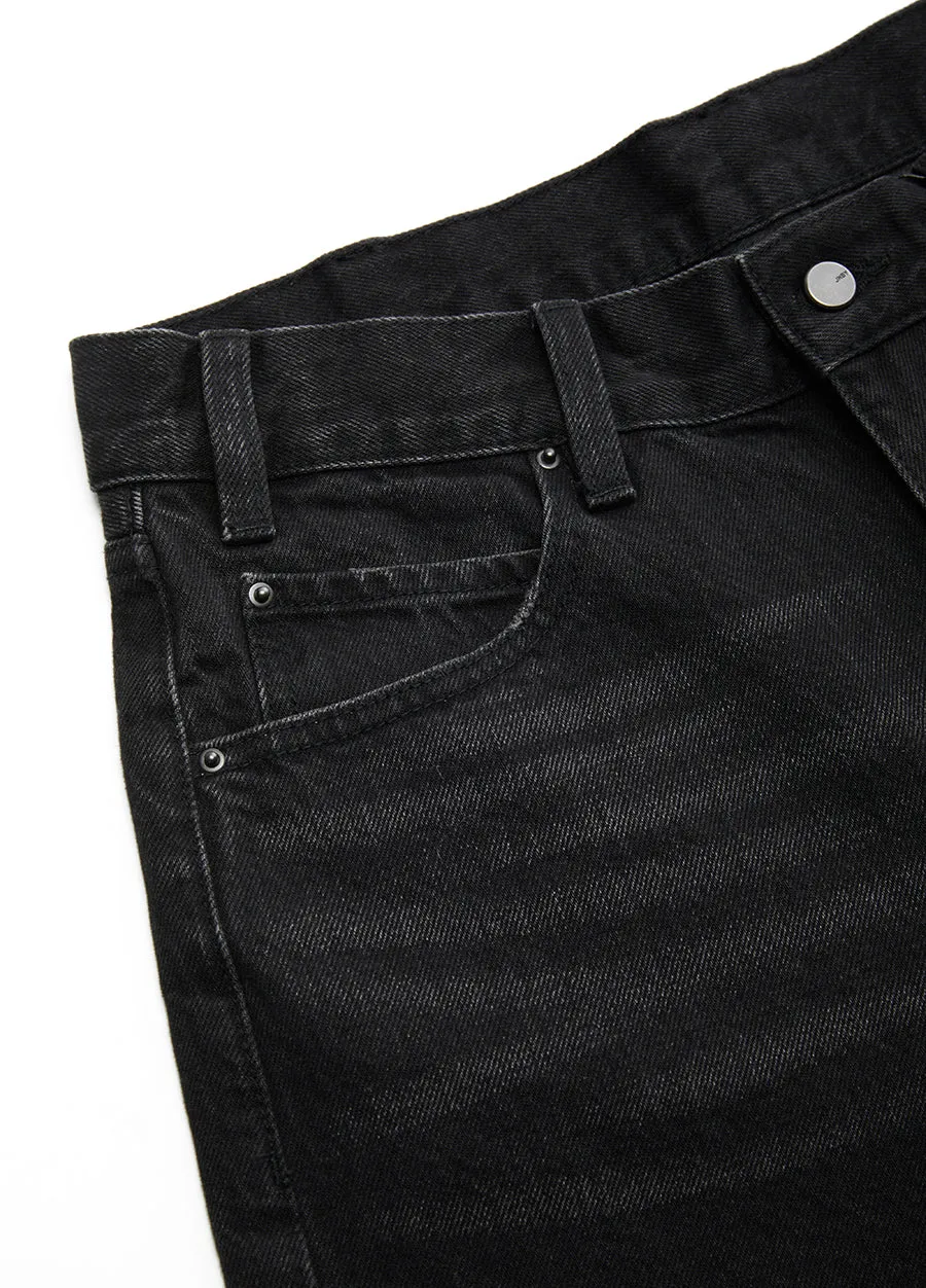 Pants / JNBY Relaxed Cotton Flared Jeans