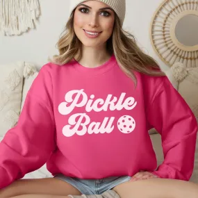 Pickleball Retro Crew Sweatshirt