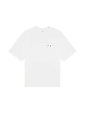 Prior Embroidery Logo Oversized T-shirt Fog