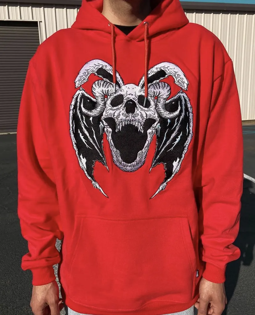 Rabbit skull casual street home sports hoodie