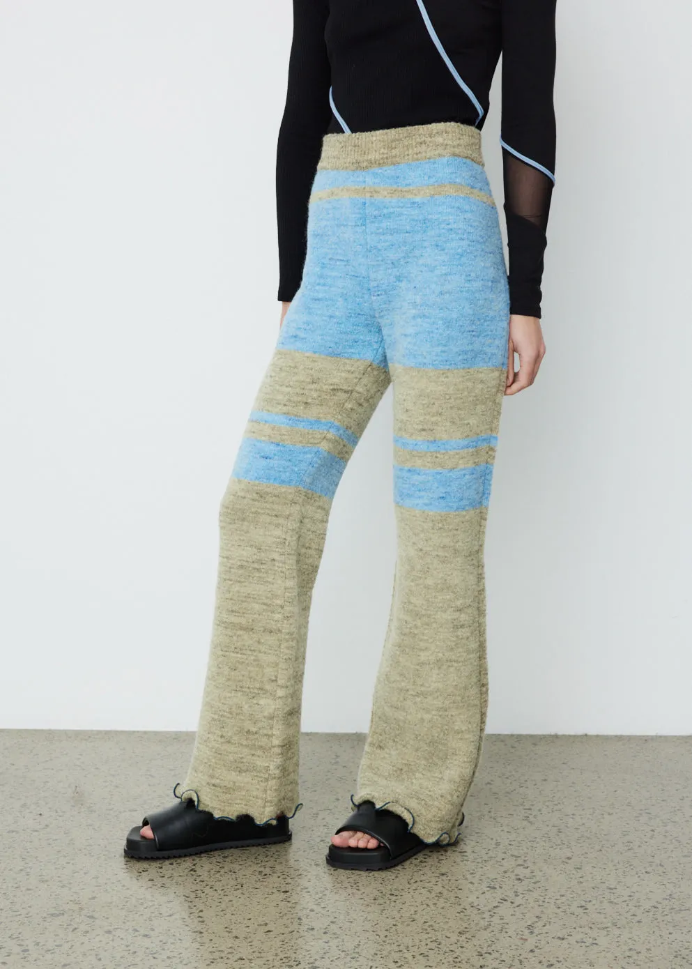 Senya Colourblock Knit Pants