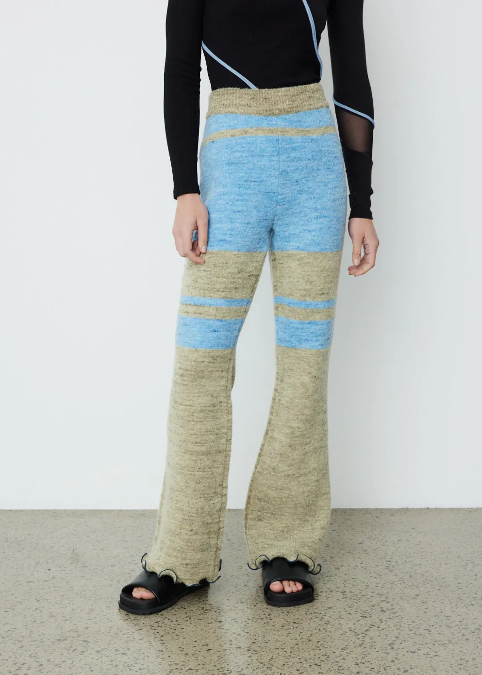 Senya Colourblock Knit Pants