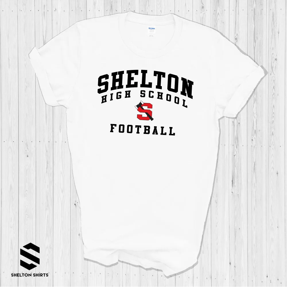 Shelton High School Football with School Logo Shirt